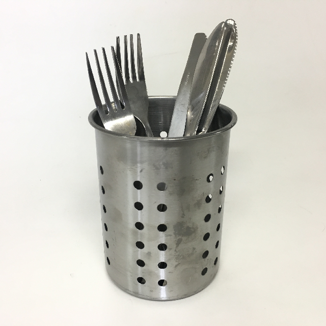 CUTLERY HOLDER, Stainless Steel, Small